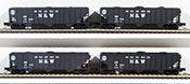 Pennzee American 4-Piece Hopper Set of the Norfolk and Western Railway