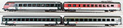 Trix Swiss 4-Piece Push/Pull Train Car Set of the SBB
