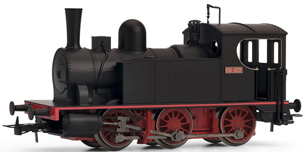 Electrotren E0040 - Spanish Steam Locomotive 030-0233 of the RENFE