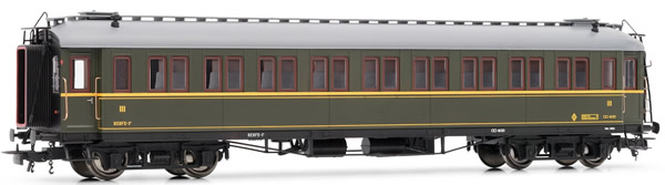 Electrotren E15015 - 3rd Class Passenger Coach CC 400