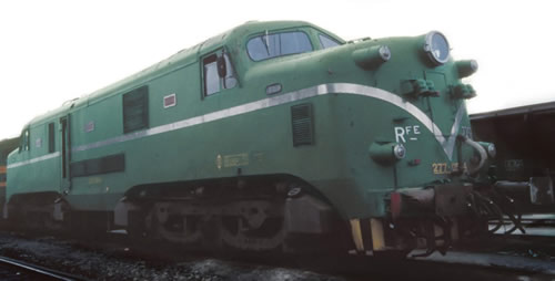 Electrotren E2760 - Spanish Electric Locomotive 277 con raya plata of the RENFE