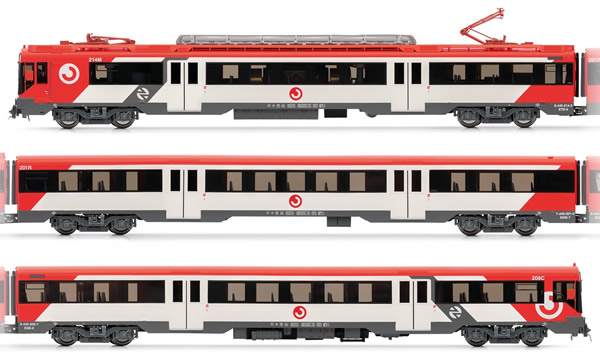 Electrotren E3611 - Spanish Electric Railcar class 440R of the RENFE Cercanías