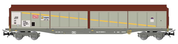 Electrotren E6537 - 4-axle sliding-wall wagon JJPD type