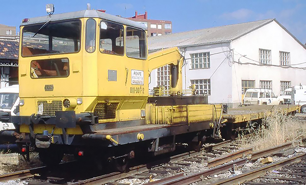 Electrotren HE2008S - Spanish Maintenance Vehicle KLV53 of the RENFE (Sound)