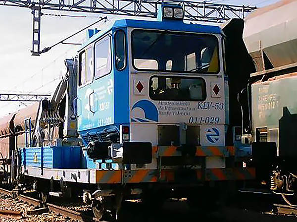 Electrotren HE2009 - Spanish Maintenance Vehicle KLV53 of the RENFE