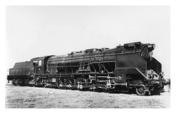 Electrotren HE2035 - Spanish Steam Locomotive BR 5001 “Santa Fe” with coal tender of the RENFE