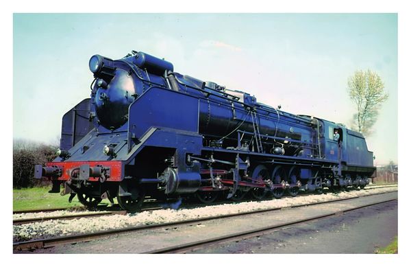 Electrotren HE2036HM - Spanish Steam Locomotive Class 151F-3106 “Santa Fe with fuel tender of the RENFE (DCC Decoder)