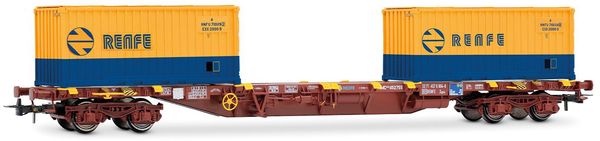 Electrotren HE6101 - MMC3 Container Wagon loaded with 2 x 20 containers RENFE