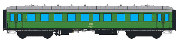 ESU 36133 - German Passenger Car By(e) 667 of the DB