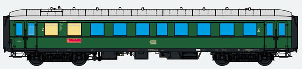 ESU 36142 - German Passenger Car G36 of the DB