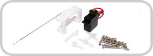 ESU 51805 - Servo Motor, precision miniature servo, operated by a micro controller with metal gear drive, includ