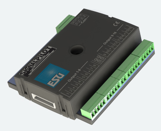 ESU 51840 - SignalPilot, accessory decoder with 16 outputs Push/Pull, Removable screw terminals