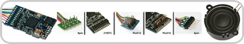 ESU 66499 - LokSound V4.0 Universal sound for reprogramming, 6-pin NEM651, Gauge: 0, H0