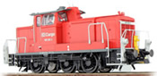 German Diesel Locomotive 362 873 of the DB AG, Traffic Red (Sound Decoder and Smoke)