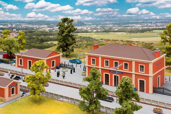 Faller 110147 - 110147 Reichenweier Railway station set