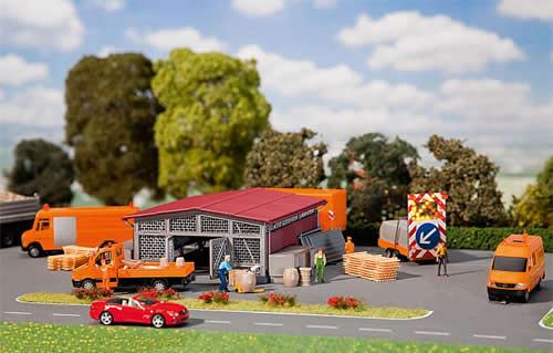 Faller 120257 - warehouse Street construction