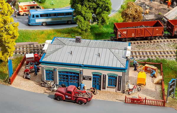 Faller 130140 - Motorcycle shop