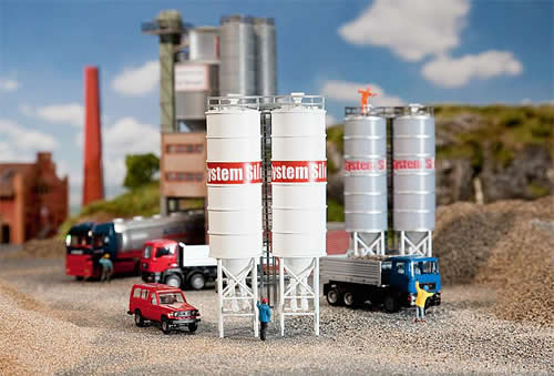 Faller 130476 - 2 Industrial silos