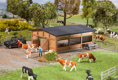 Faller 130547 - Livestock shelter 