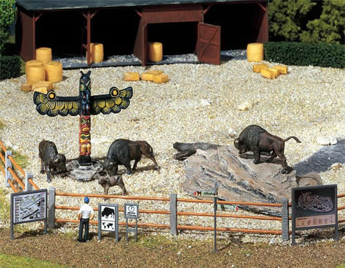 Faller 130569 - Zoo signposts and Information panels