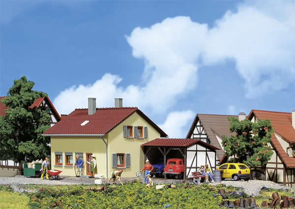Faller 131503 - Colonist house with culture