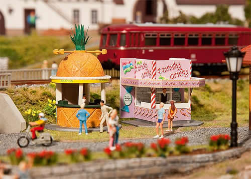 Faller 140443 - Confectionary & fruit-jiuce stands