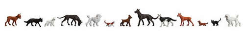 Faller 155327 - Dogs and cats