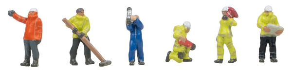 Faller 155616 - Industrial Mechanics and Labourers