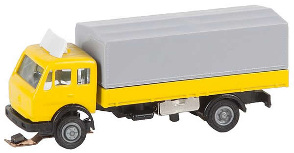 Faller 162052 - Lorry MB SK Platform/Tarpaulin (WIKING)
