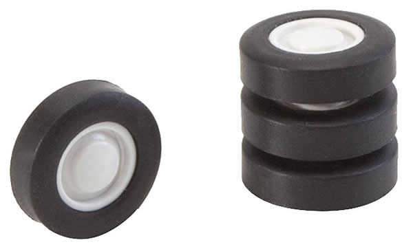 Faller 163109 - 4 wheels with tyres and rims for Ford Transit