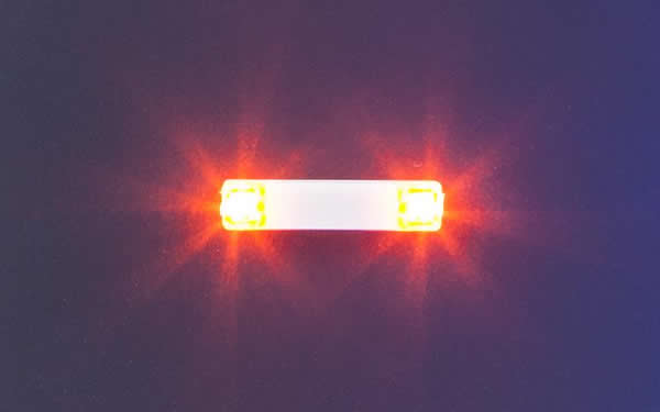 Faller 163762 - Flashing lights, 15.7 mm, orange