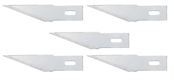 Faller 170541 - 5 Spare blades, scalpel, straight