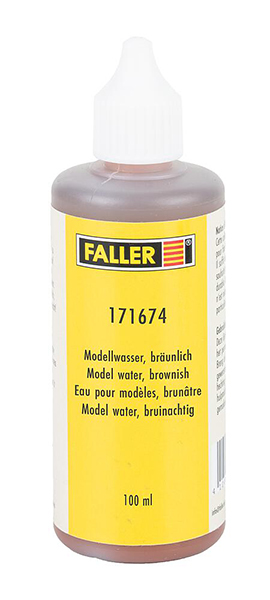Faller 171674 - 171674 Model water, brownish, 100 ml
