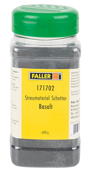 Faller 171702 - 171702 Gritting material Gravel, basalt, 600 g