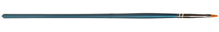 Faller 172121 - Flat brush, synthetic, size 0/2