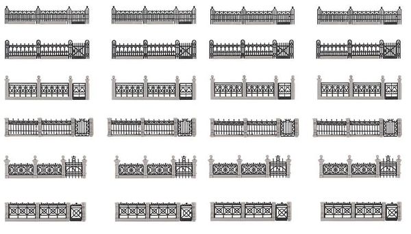 Faller 180417 - Iron-pillar set