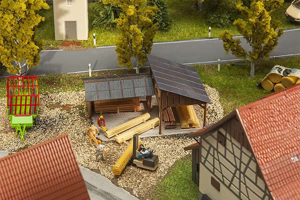 Faller 180498 - Timber storage sheds