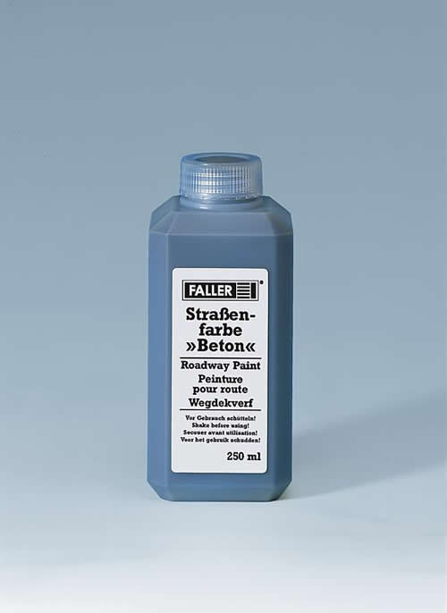 Faller 180507 - Concrete Roadway paint, 250 ml