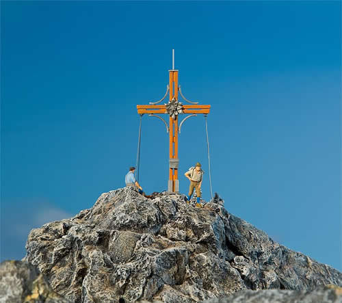 Faller 180547 - Summit cross with mountain peak