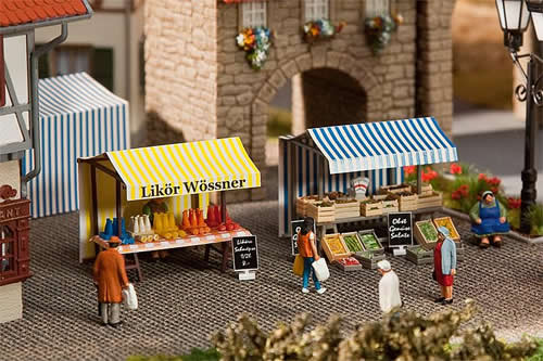 Faller 180615 - Liquor and fruit stand