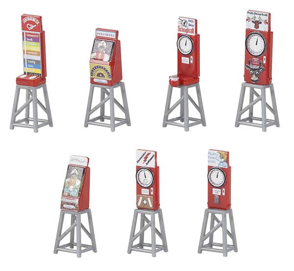 Faller 180946 - 7 Funfair slot machines