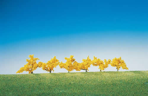 Faller 181475 - 6 Forsythias, yellow flowers