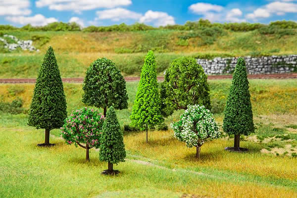 Faller 181510 - 100 Trees in a display, mixed