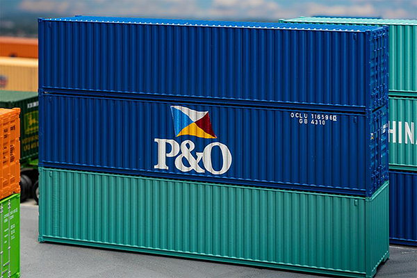 Faller 182104 - 40 Container P&O