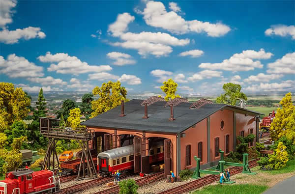 Faller 190069 - Promotional set Carriage hall with accessories