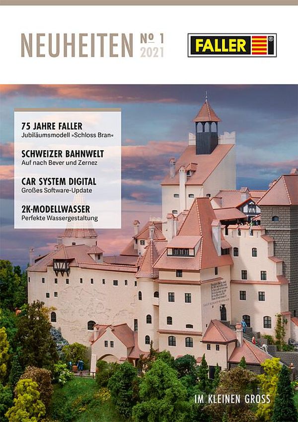 Faller 190921 -  FALLER Neuheitenprospekt I 2021 mit Preis