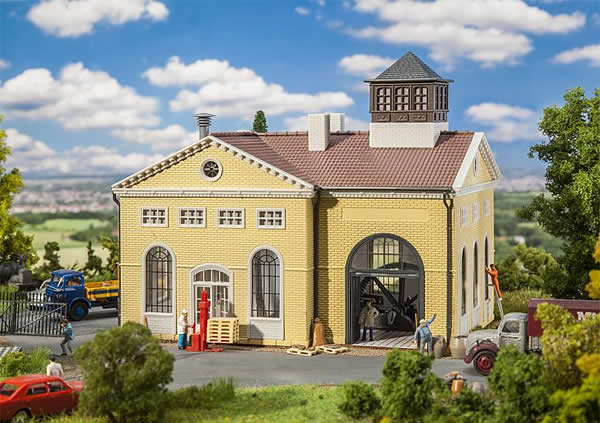 Faller 191734 - Machinery hall with steam engine