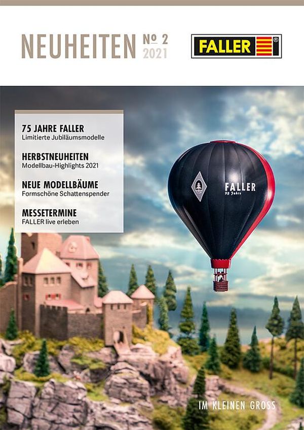 Faller 199921 - FALLER Neuheitenprospekt II 2021 mit Preis