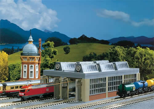 Faller 222115 - Elctrc Engine Shed w/Loco