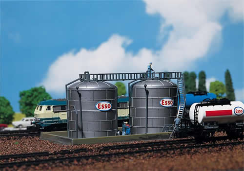 Faller 222131 - 2 Oil storage tanks